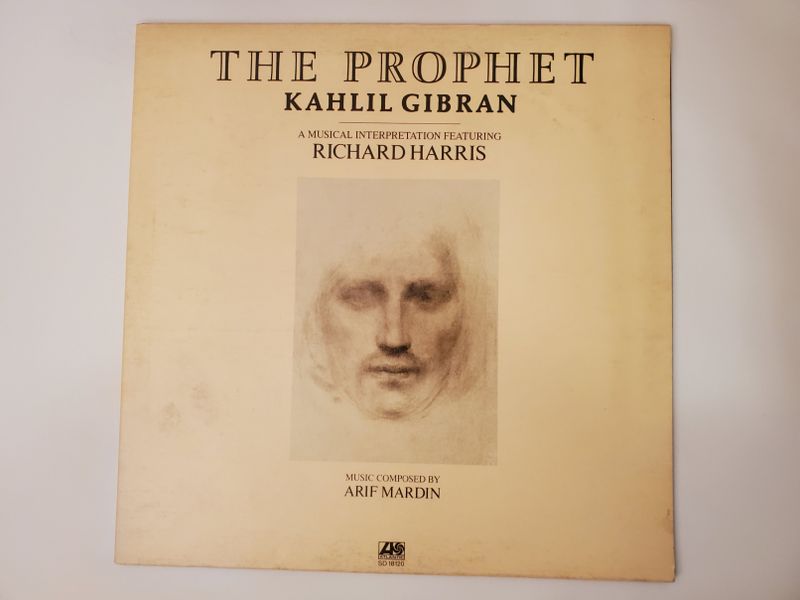 Arif Mardin (music), featuring Richard Harris The Prophet (A Musical Interpretation Featuring Richard Harris - Kahlil Gibran) vinyl record